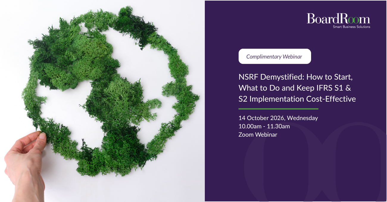 NSRF Demystified: How to Start, What to Do and Keep IFRS S1 & S2 Implementation Cost-Effective