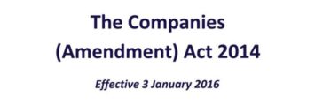 The Companies (Amendment) Act 2014