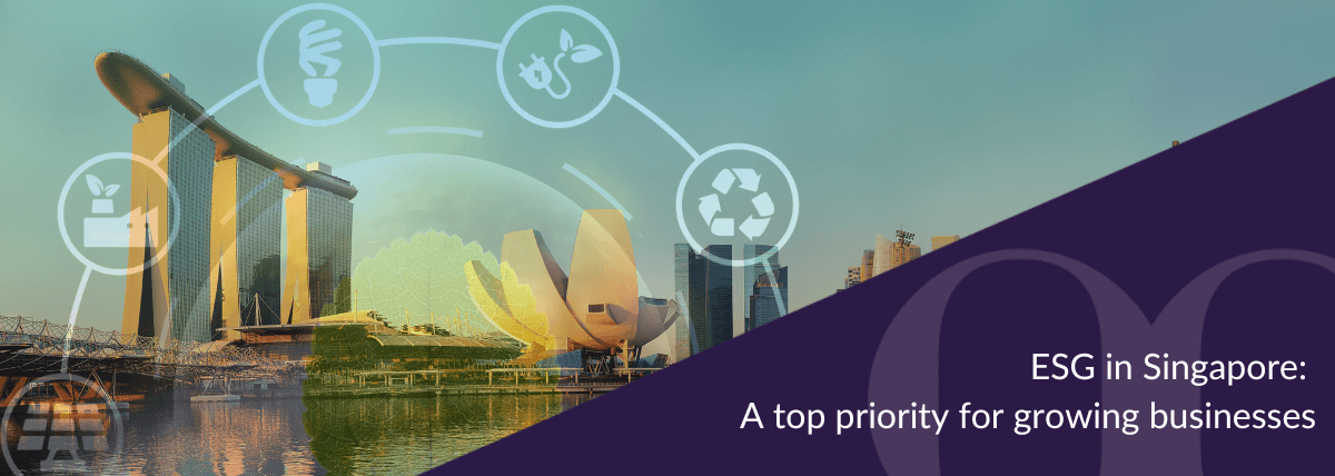 ESG in Singapore: A top priority for growing businesses