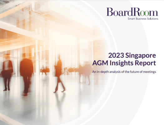 2023 Singapore AGM Insights Report Cover Image