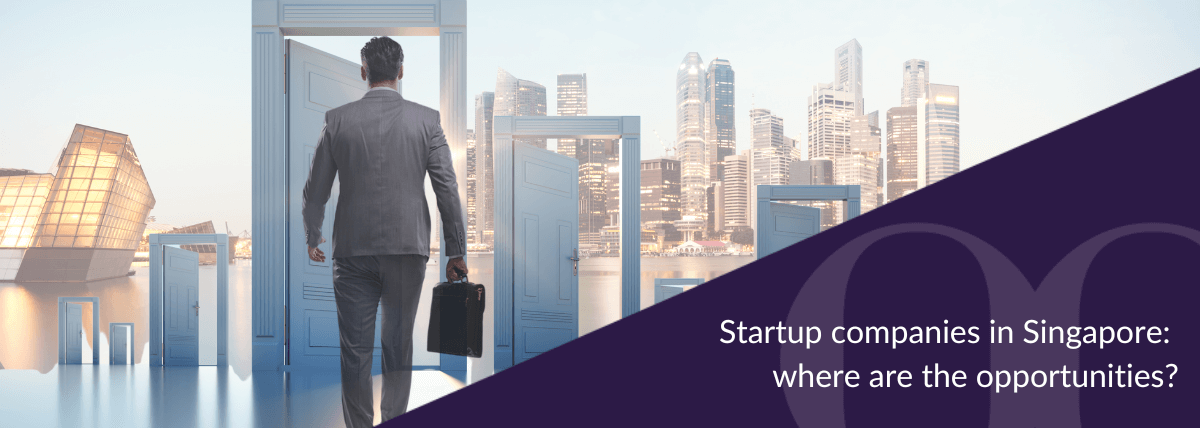 Startup companies in Singapore where are the opportunities